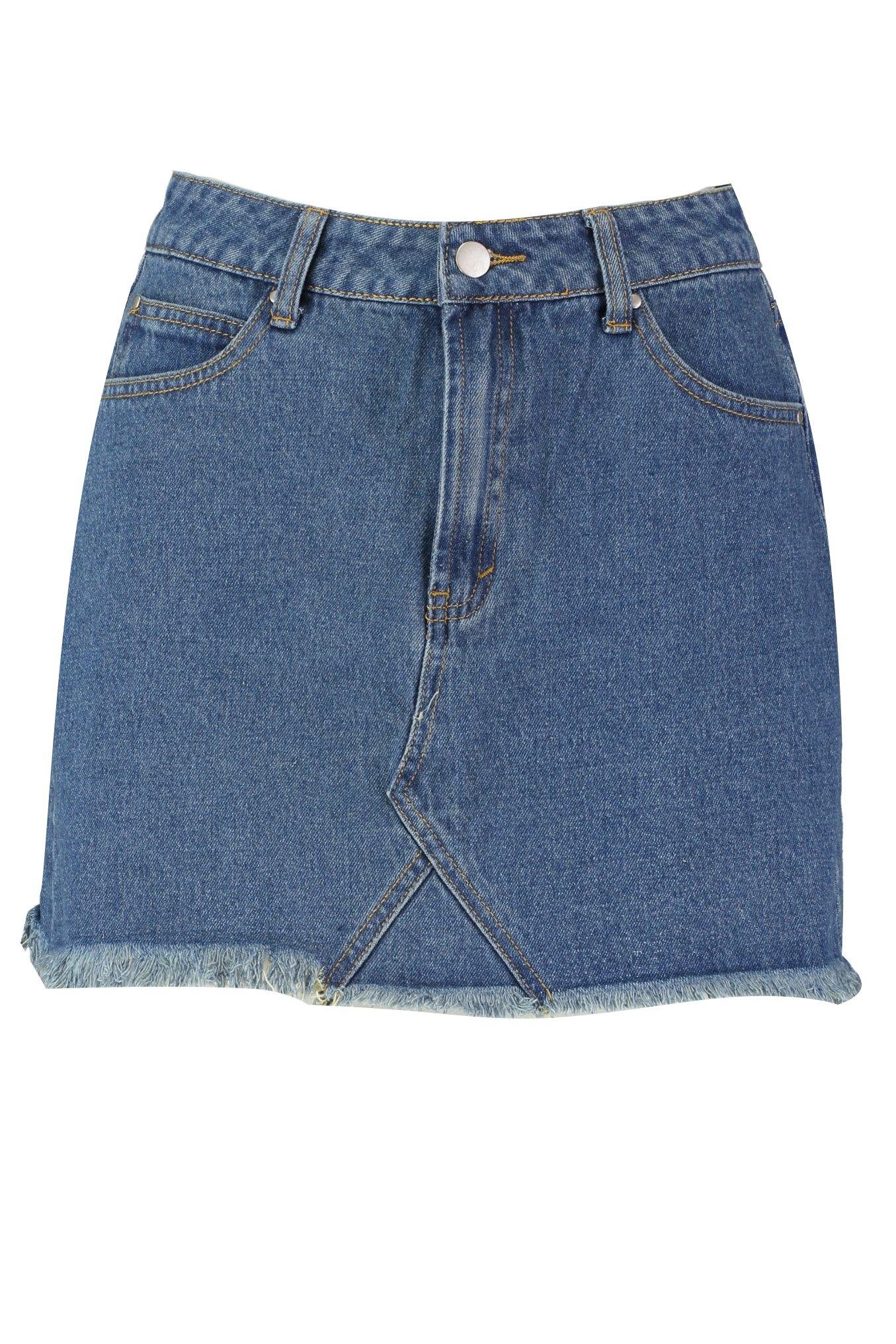 Denim skirt in clearance primark